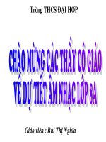 tiet 6 am nhac lop 6 on tap bai hat nhac li nhip 24 TDN so 2