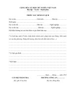 Mau kem thong bao tuyen sinh vao 10