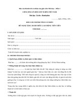 Mẫu báo cáo thành tích cá nhân của giáo viên tiểu học năm học 2020 2021