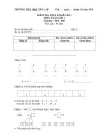 De Kiem tra dinh ki cap Tieu hoc