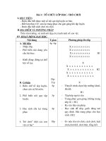 TDBai 1 To chuc lop hoc tro choi