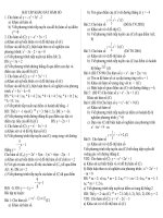 Bai tap khao sat ham so