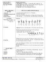 giao an the duc 8 tiet 11