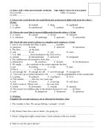 Test1English8First term2012