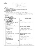 Giáo án các môn học khối 2 - Tuần 8