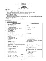 Giáo án các môn học khối 2 - Tuần 15