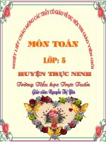 Toan Lop 5 Nhan mot so thap phan voi mot so tunhien