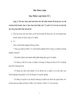 Thảo luận TMU luật kinh tế nếu lựa chọn một loại hình chủ thể kinh doanh để tham gia vào thị trường kinh doanh, bạn sẽ lựa chọn loại hình nào lý giải rõ lý do tại sao bạn lại lựa chọn 