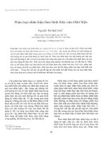 Phân loại nhãn hiệu theo hình thức của nhãn hiệu