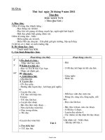 Giáo án các môn học khối 2 - Tuần 6