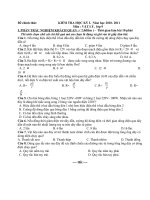 De KT hoc ki I mon Ly lop 9