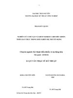 Luận văn Nghiên Cứu Chế Tạo Và Kiểm Nghiệm Card Điều Khiển