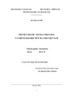 Truyện tranh   manga nhật bản và những bài học rút ra cho việt nam 