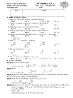 De thi HKI toan 7