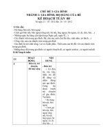 GIA DINH CUA BE TUAN 8