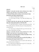 Tóm tắt Luận văn Thạc sĩ Lịch sử: Đảng bộ tỉnh Phú Thọ lãnh đạo thực hiện nhiệm vụ hậu phương trong cuộc kháng chiến chống thực dân Pháp (1945 -1954)