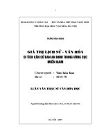 Gía trị lịch sử   văn hóa di tích căn cứ ban an ninh trung ương cục miền nam 