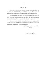 Luận văn Nghiên Cứu Ảnh Hưởng Của Vận Tốc Cắt Và Lượng Chạy Dao