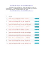 Trọn bộ tài liệu tập huấn SGK chân trời sáng tạo lớp 6 