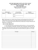 de chon doi truyen casio di thi tinh