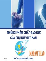 PHAM CHAT DAO DUC PHU NU