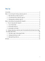 Chương trình đào tạo nhân lực chuyển giao thực hiện nhiệm vụ quốc tế. Liên hệ thực tế tại doanh nghiệp McDonald’s