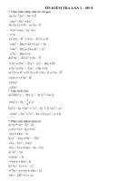 ON TAP KIEM TRA 1 TIET TOAN 8 LAN 1 HKI NAM 20122013