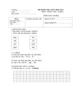 De thi kiem tra giua ki tieng viet 1