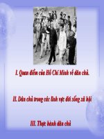 tu tuong hcm ve dan chu