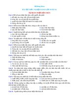 Bài tập trắc nghiệm Giáo dục công dân 10 – Bài 16: Tự hoàn thiện bản thân