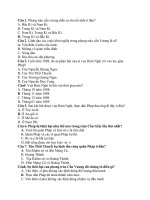 Câu hỏi ôn tập LS 8