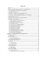 Giáo trình Lập trình cơ sở dữ liệu: Phần 1 - ĐH Sư phạm kỹ thuật Nam Định