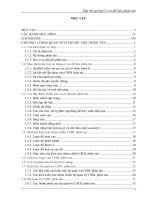 Bài giảng Cơ sơ dữ liệu phân tán: Phần 1 - ĐH Sư phạm kỹ thuật Nam Định