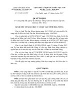 QD thi Vv cong nhan ket qua ky thi Olympic Tieng Anhtren internet cap tinh nam hoc 20112012