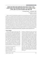 Đánh giá hiệu quả giảm đau sau phẫu thuật thay khớp háng của phương pháp gây tê cơ vuông thắt lưng liên tục dưới hướng dẫn siêu âm