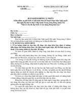 BAN KIEM DIEM DANG VIEN THEO NGHI QUYET TW4 KHOA XI