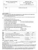 KIEM TRA 1 TIET HK I 20122013