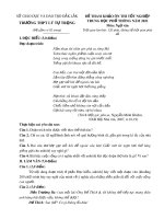 Đề thi thử tốt nghiệp THPT năm 2021 môn Ngữ văn có đáp án - Trường THPT Lý Tự Trọng