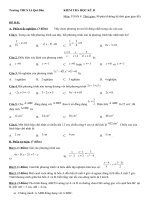 Kiem tra hoc ky II TOAN 8 De 2