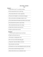 REVISON FOR PASSIVE VOICEcont