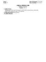 Tuan 9 English 6 Tiet 27 Unit 5 A 34