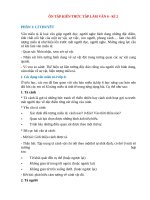 ÔN tập KIẾN THỨC PHÂN môn tập làm văn 6   kì 2 