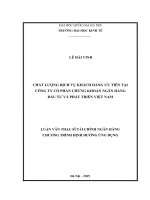 Luận văn thạc sĩ chất lượng dịch vụ khách hàng ưu tiên tại công ty cổ phần chứng khoán ngân hàng đầu tư và phát triển việt nam​ 