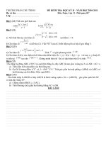 De kiem tra HK2 Lop 11 nam 2011