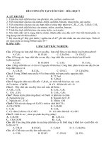 DE CUONG ON TAP HK II