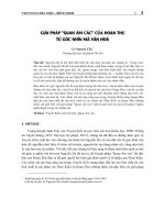 Giải pháp Quan Âm các của Hoạn Thư từ góc nhìn mã văn hóa