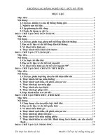 Giáo trình Chế tạo hệ thống thông gió - CĐ Nghề Việt Đức, Hà Tĩnh