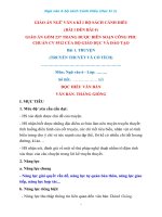 Giáo án môn ngữ văn 6 bộ sách Cánh Diều (giáo án chất lượng, kì 1)