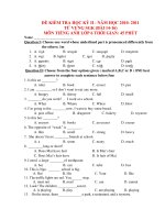 de thi hoc ki II lop 6 phan 3