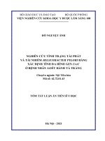 Tóm tắt luận án Tiến sĩ Y học: Nghiên cứu tình trạng tái phát và tái nhiễm helicobacter pylori bằng xác định tính đa hình gen UreC ở bệnh nhân loét hành tá tràng
